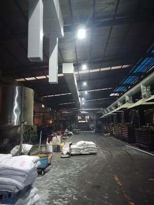 乐山玻璃工艺品厂降温送风案例-厂房夏天如何降温